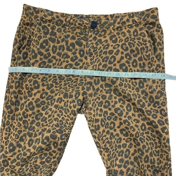 Sanctuary Anthropologie Women’s Jogger Pant Brown Leopard Stretch Approx Medium - Picture 7 of 12